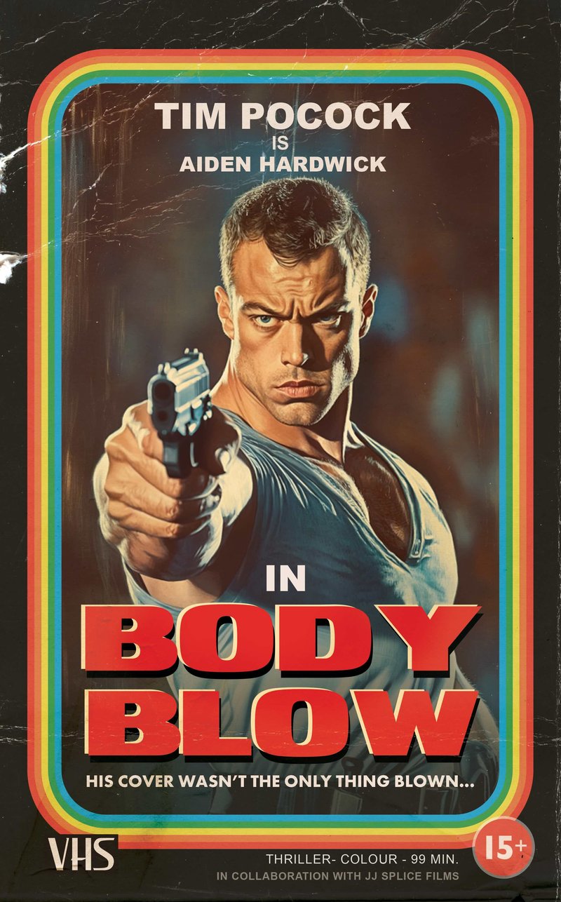 Tim Pocock is Aiden Hardwick — Body Blow collector card