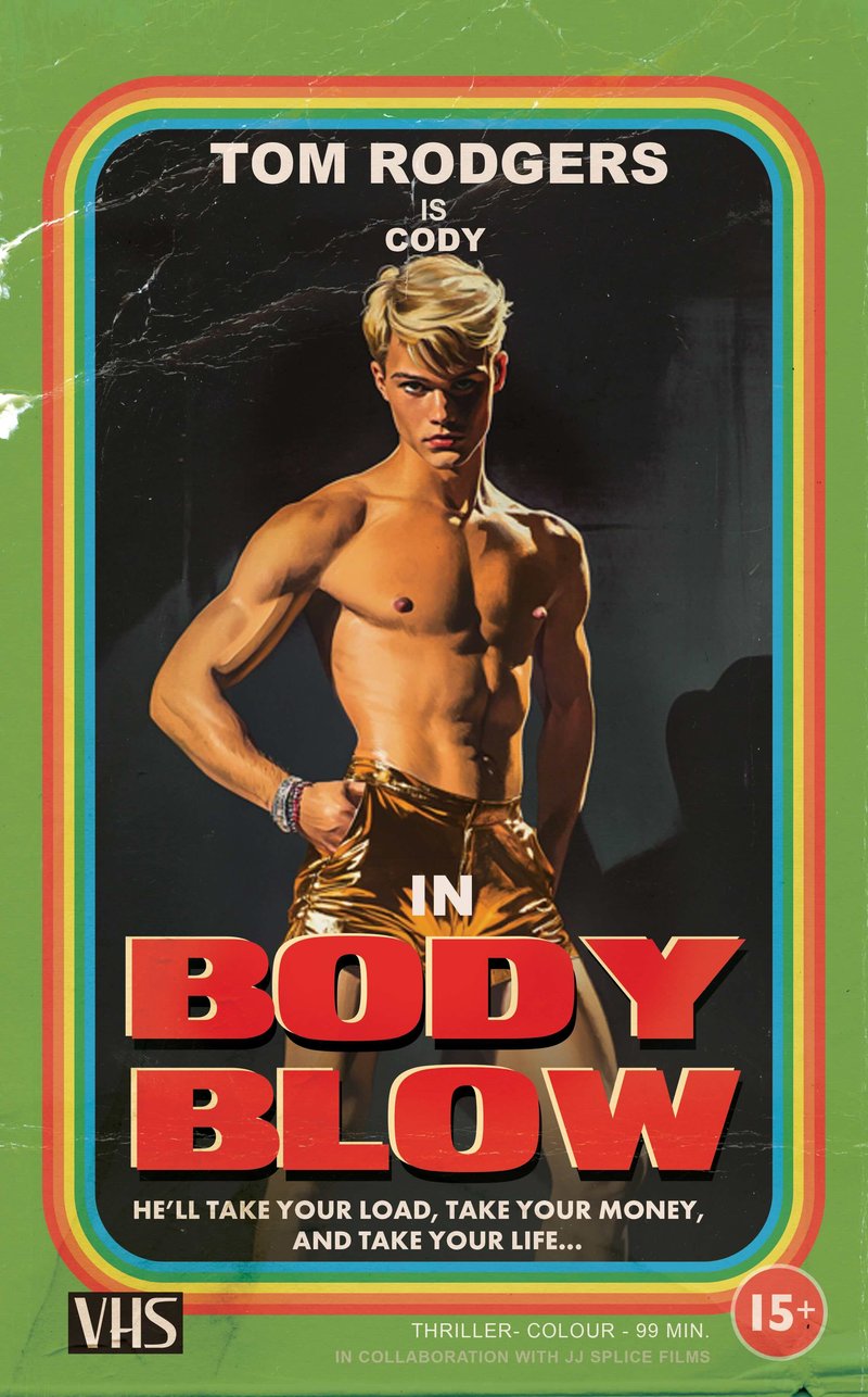 Tom Rodgers is Cody — Body Blow collector card