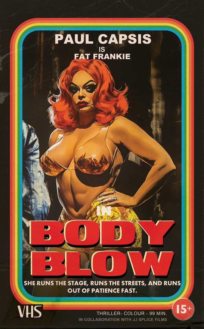 Paul Capsis is Fat Frankie — Body Blow collector card