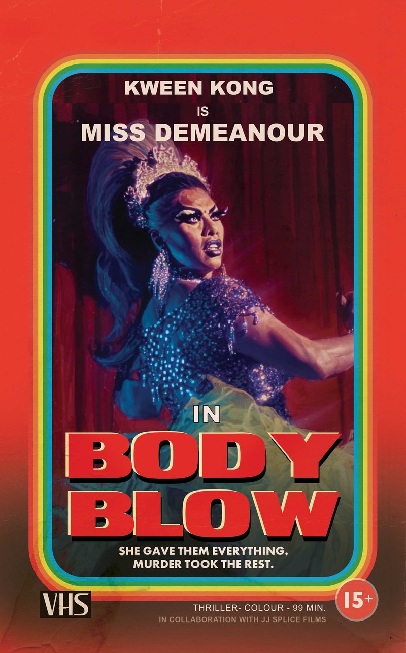 Kween Kong is Miss Demeanour — Body Blow collector card