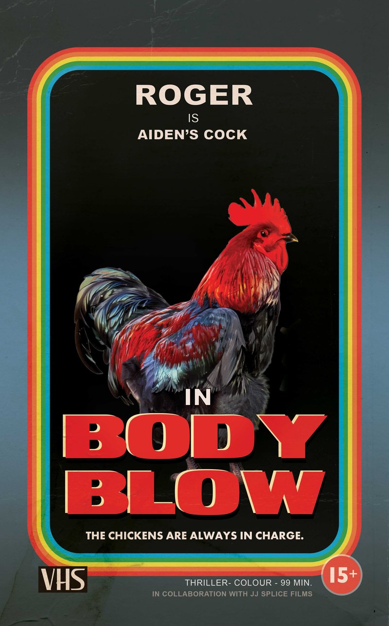 Roger is Aiden's Cock — Body Blow collector card