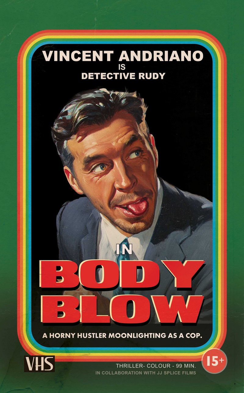 Vincent Andriano is Detective Rudy — Body Blow collector card