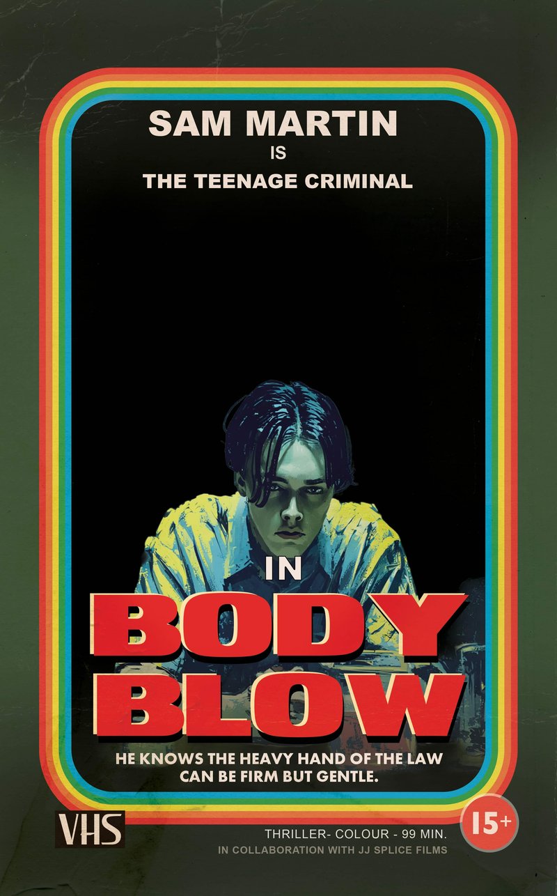 Sam Martin is The Teenage Criminal — Body Blow collector card