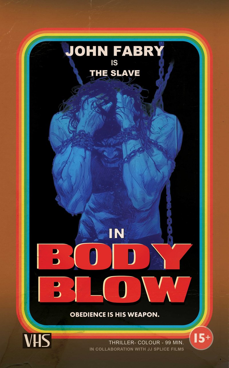 John Fabry is The Slave — Body Blow collector card