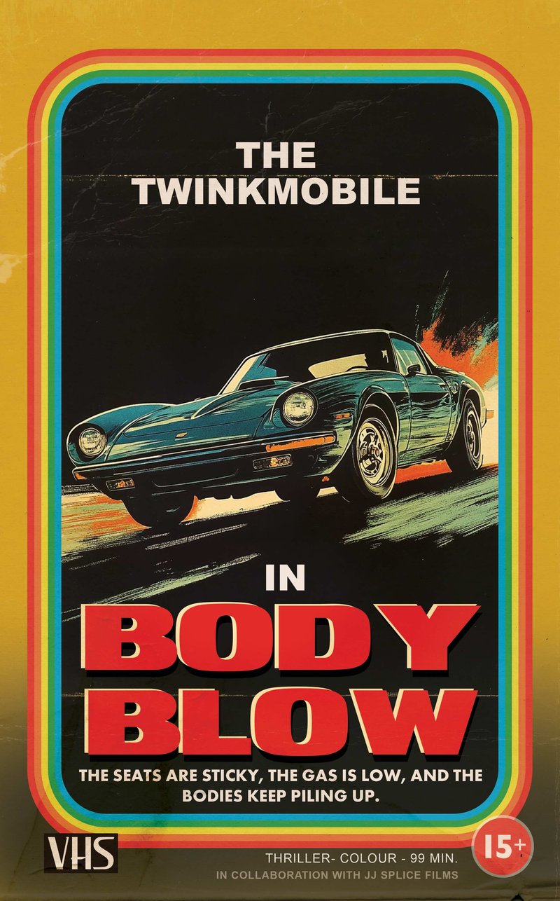 The Twinkmobile — Body Blow collector card