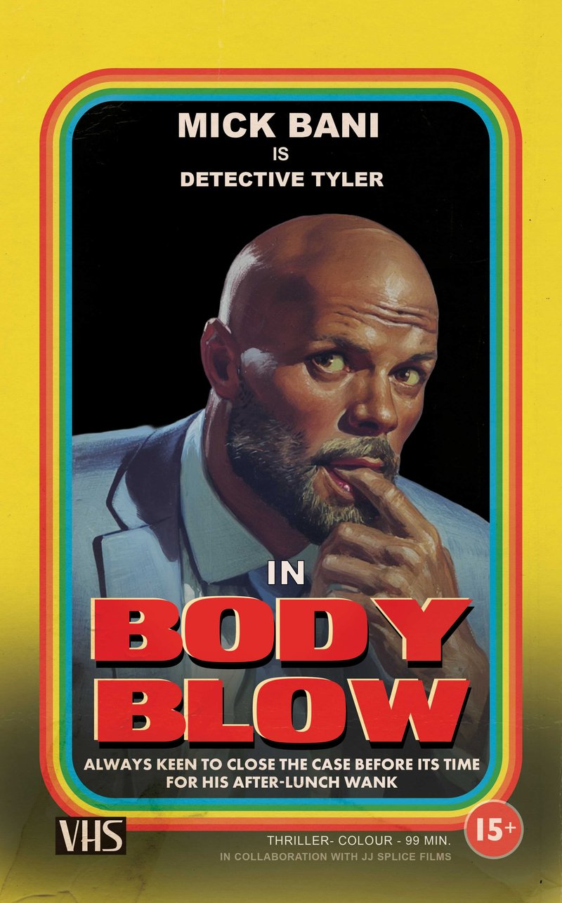 Mick Bani is Detective Tyler — Body Blow collector card
